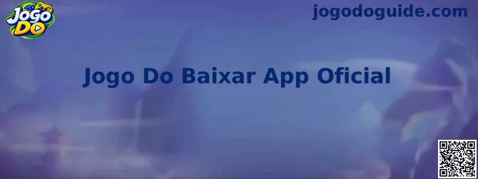 Interface de download do aplicativo oficial Jogo Do