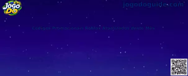 Guia de Códigos Promocionais Roblox Atualizados deste Mês