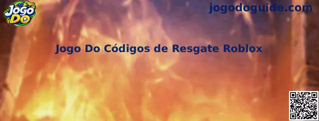Ilustração oficial de códigos de resgate Roblox Jogo Do