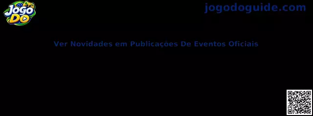 Publicações de eventos oficiais e novidades em jogos