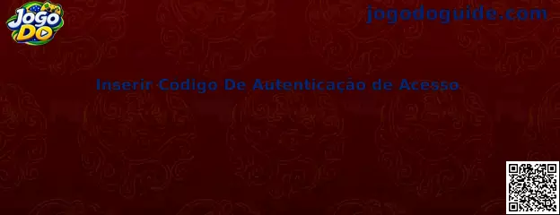 Inserir Código De Autenticação de Acesso