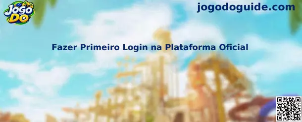 Guia para fazer o primeiro login na plataforma oficial com segurança